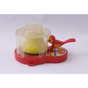 Vintage Toy Bird Bell, No 2, Sound Toy, Songbird, Ding Plastic, Dime Store,